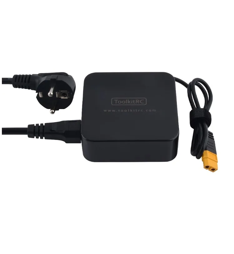 Toolkitrc adp100 100w 20v fonte de alimentação com adaptador de saída xt60 para m6d m6 m7 m6dac isdt q8 q6 gt power hota htrc skyrc carregador