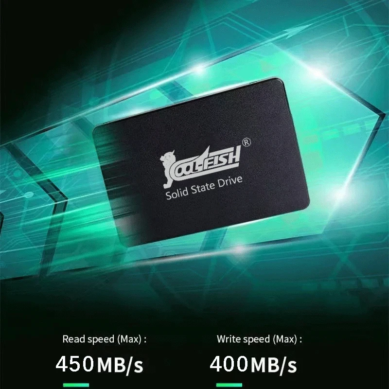 CoolFish SATA3 SSD 1 TB 2,5 Polegadas Disco Rígido Interno 256 GB 512 GB 2 TB Unidades de Estado Sólido Disco Rígido para Laptop Desktop