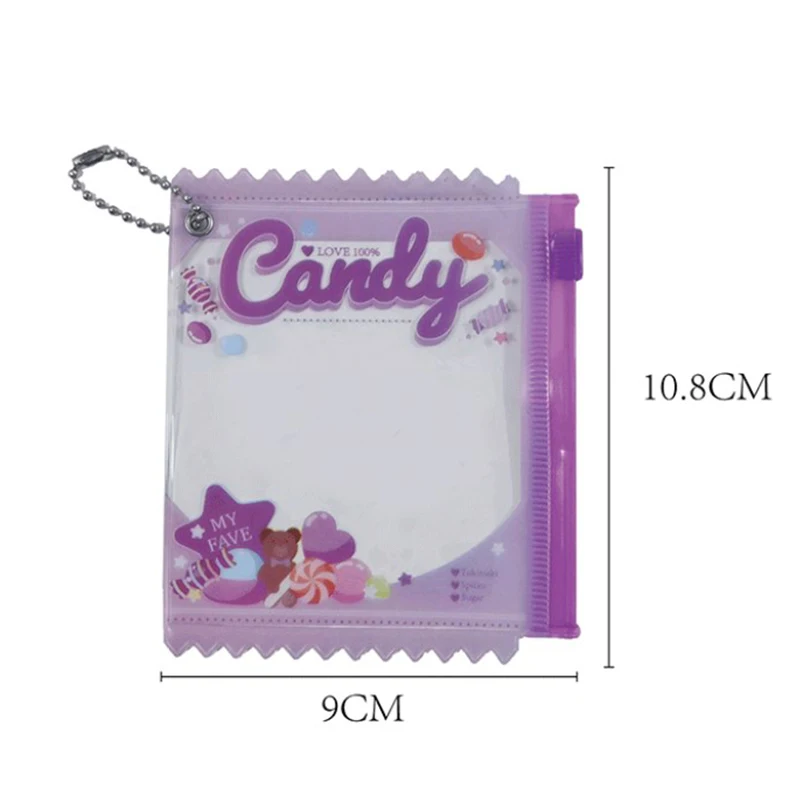 Creative Candy Bag Photocard Holder Props Badge Storage Display Bag Pendant Idol Photo Card Protective Cover Card Holder