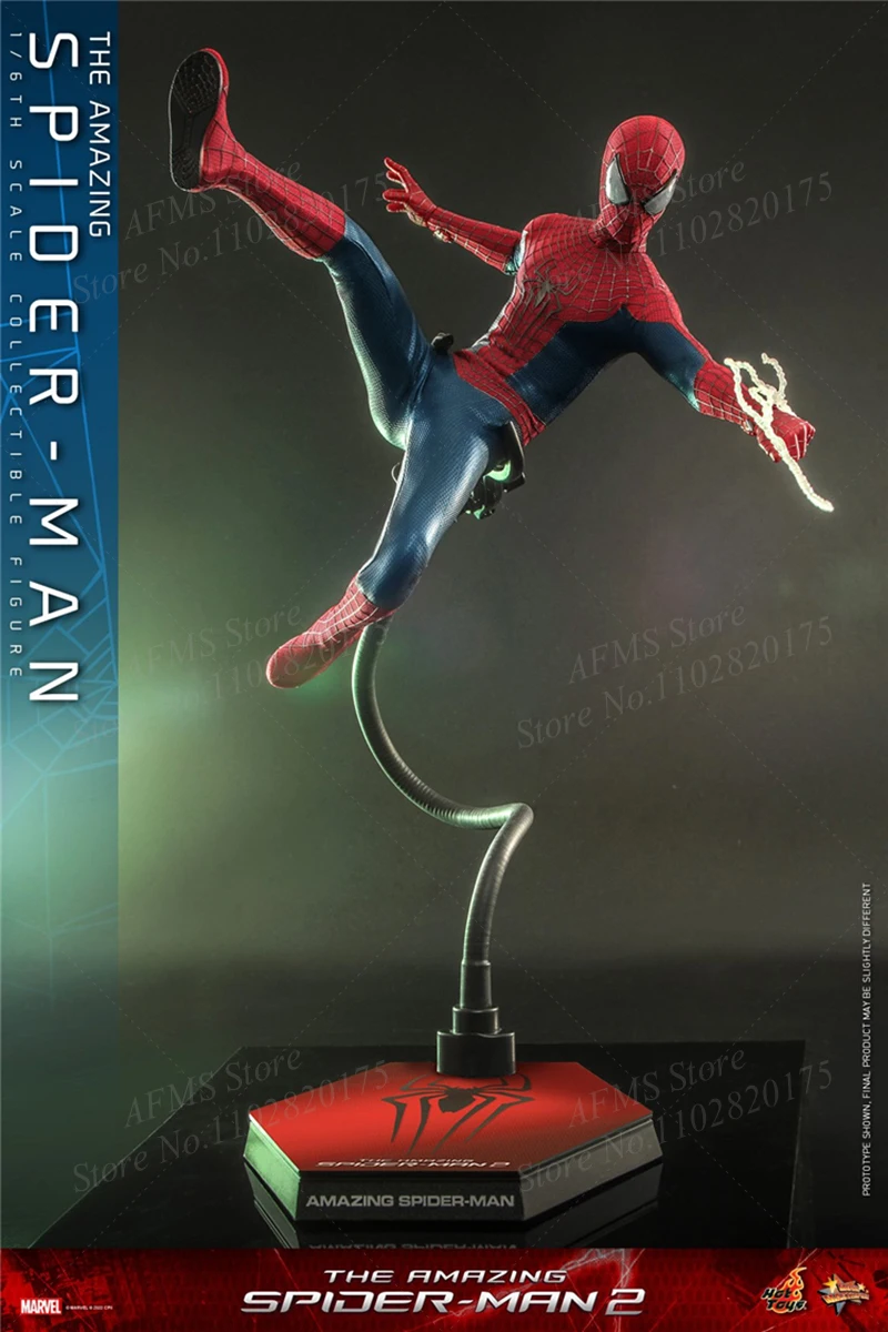 Hot Toys MMS658 Sammlerfigur im Maßstab 1:6, The Amazing Spider-Man Garfield, 12 Zoll, Herren-Soldat, Actionfigur, Modellspielzeug