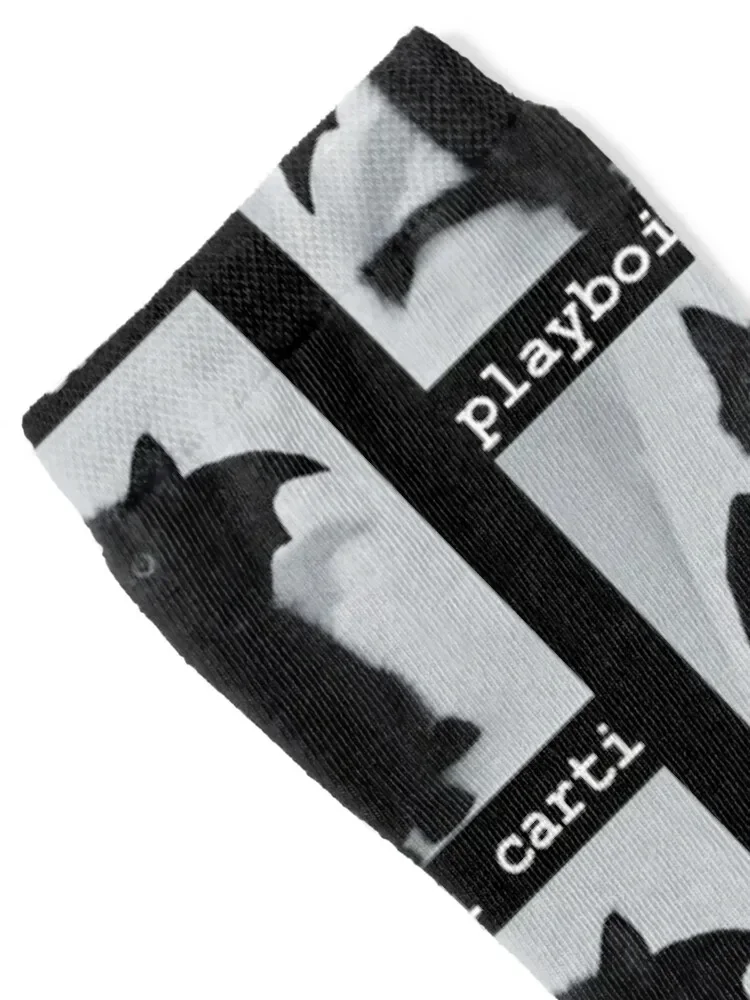 Playboi Carti Cat Socks kawaii هدايا الشتاء الرياضة جوارب رياضية مخصصة للرجال والنساء