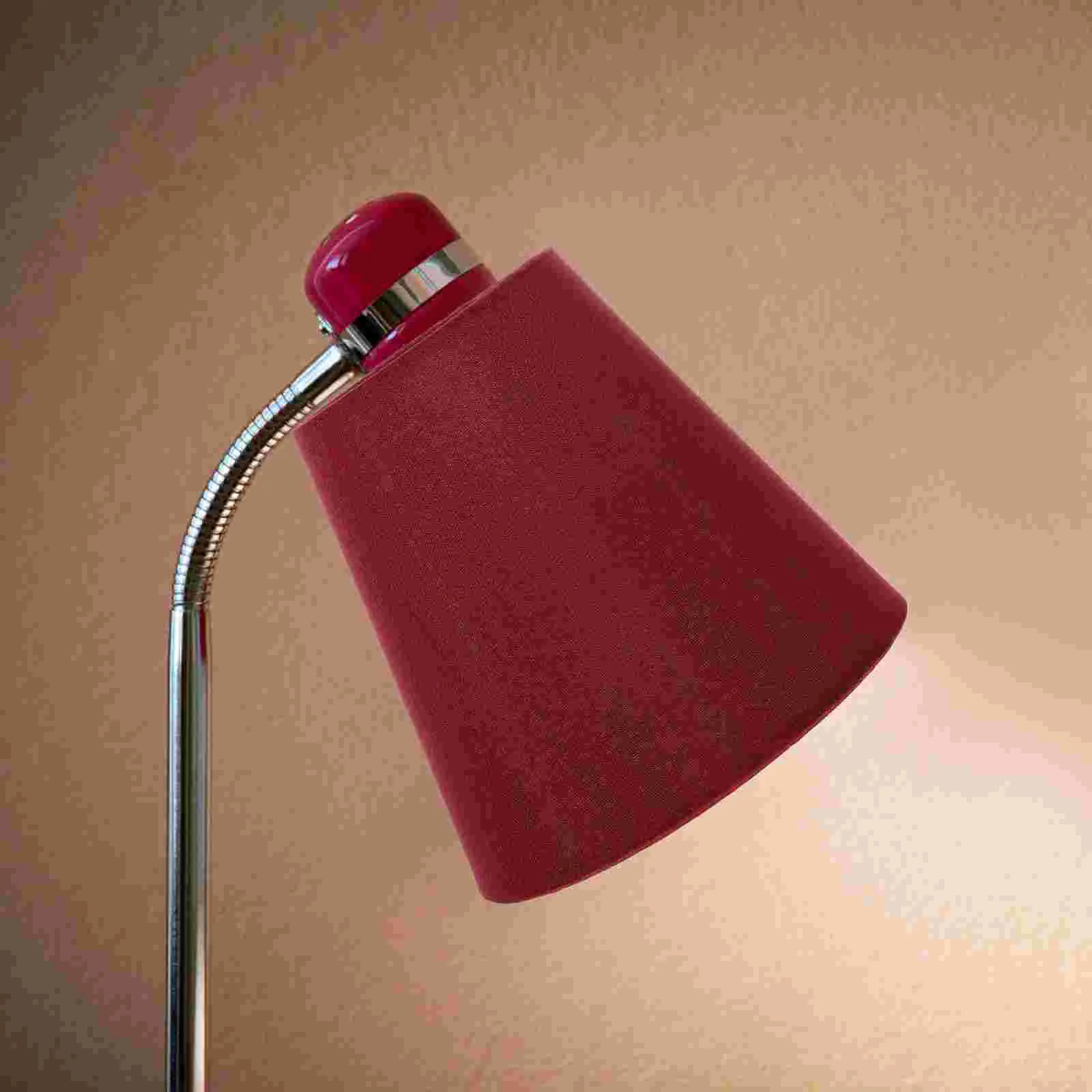 

2 Pcs Lampshade Wall Light Swag Fluorescence Fluorescent Covers Lampshades Small Desk Drum Vintage