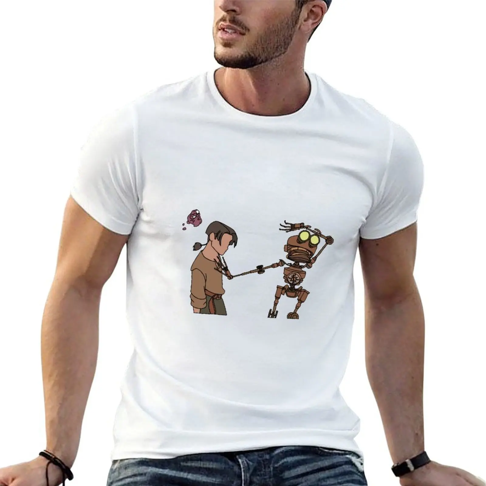 

Treasure Planet T-Shirt man t shirt graphic man t shirts for men casual T-Shirt