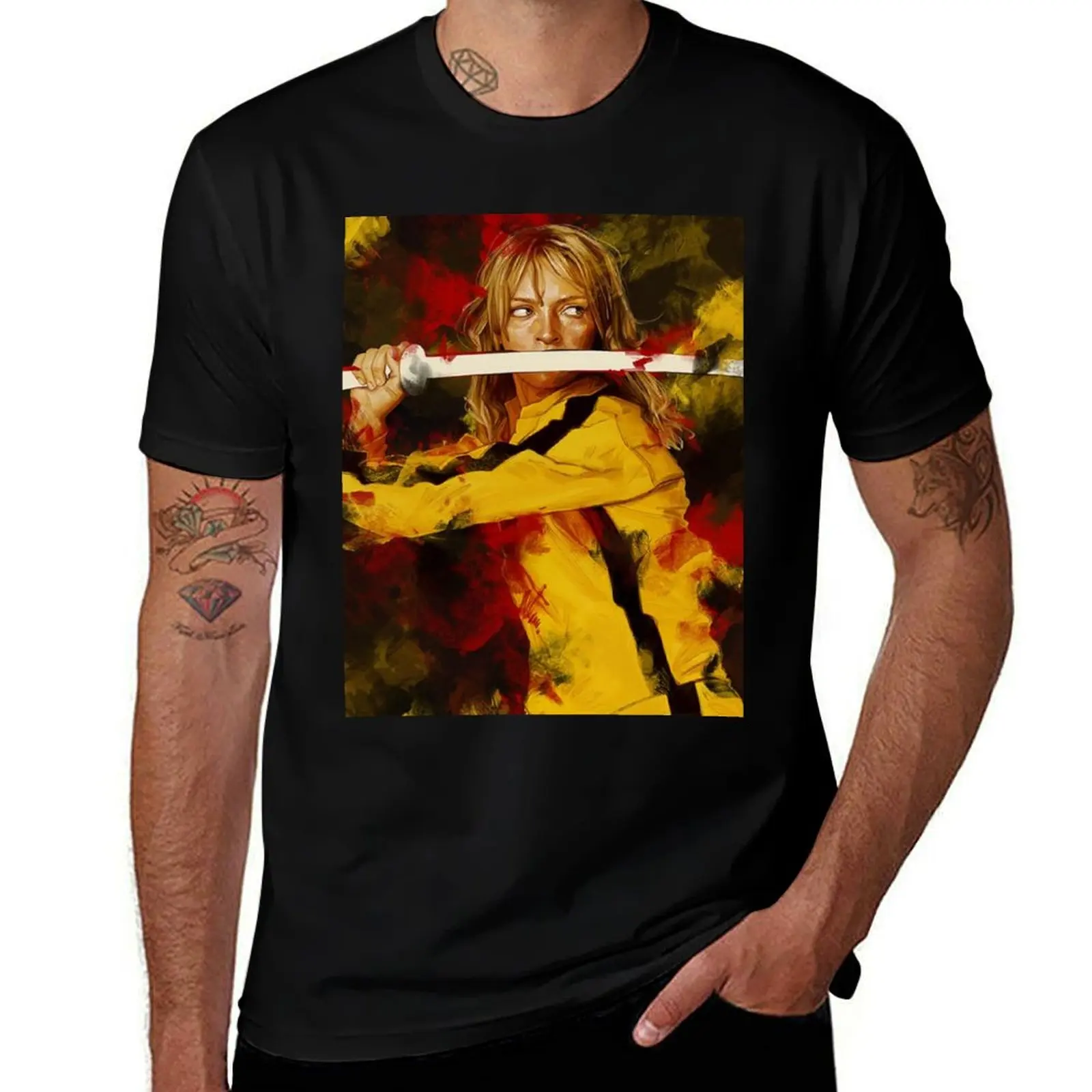 

Kill Bill [REVENGE] T-Shirt t shirt men 100% cotton luxury brand man t shirts cotton