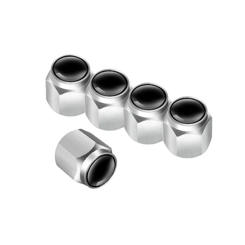 자동차 타이어 도난 방지 밸브 캡 수축 방지 범용 장식 수정 공기 노즐 캡 밸브 코어 캡