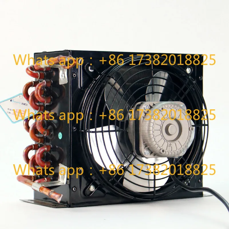 3.4 square condenser, Kewei finned freezer box condenser, air/water cold storage unit, radiator replacement