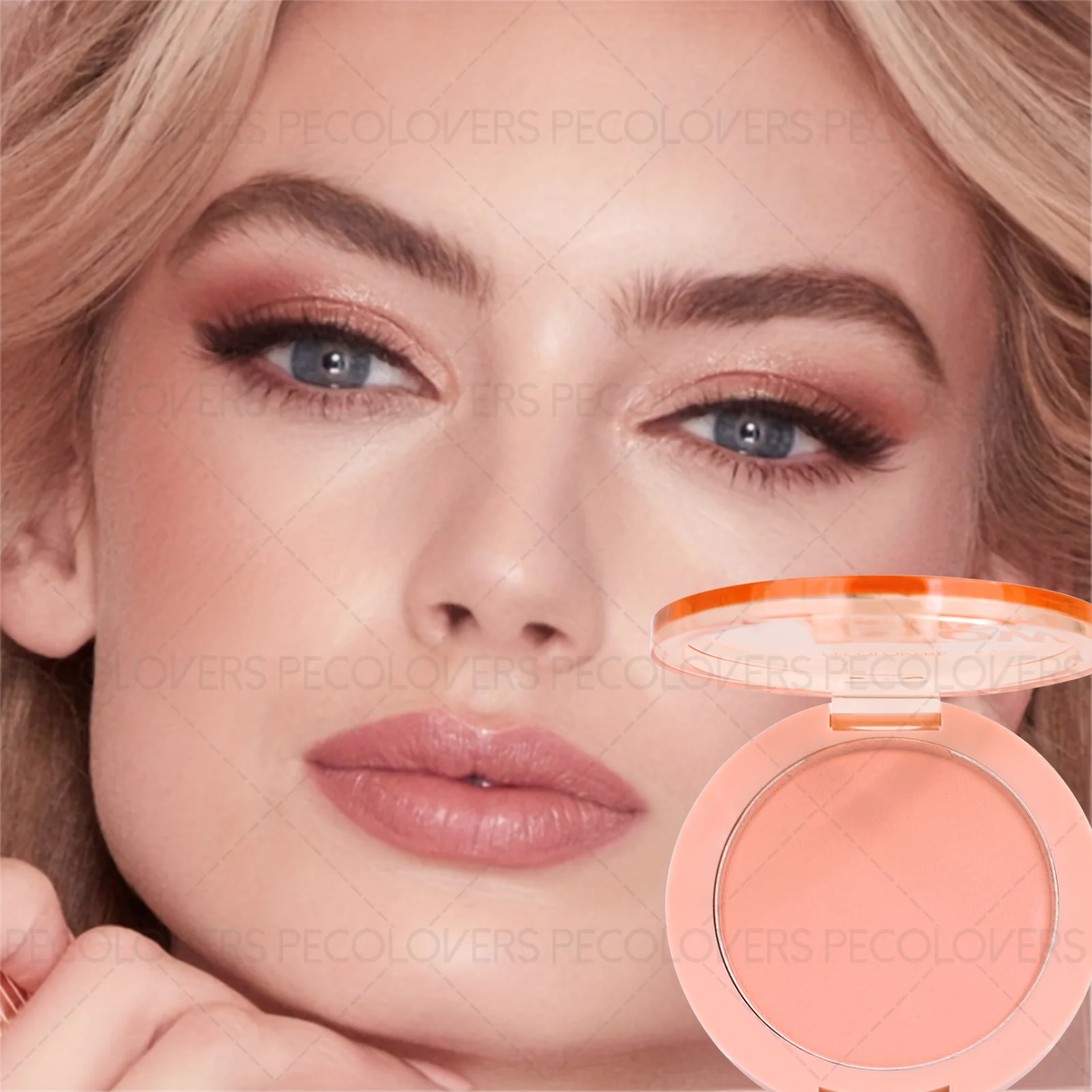 1pc fosco vara blush longa duração e à prova d'água, cosméticos faciais resistente ao suor, 24 horas de longa duração, ilumina todos os tons de pele,