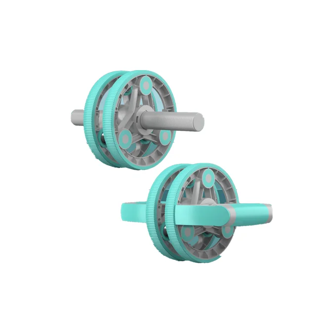 

Ab Wheel Workout Equipment for Home Workouts 7-in-1 Home Gym Abs Workout Kit with Resistance Bands Roller Blade Wheels