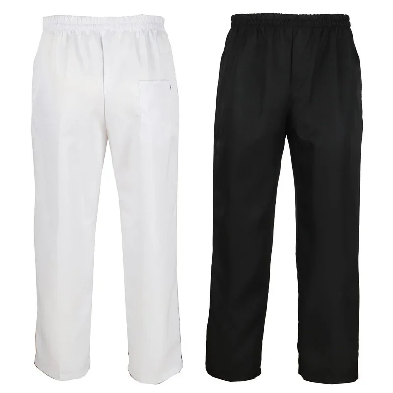 Pantaloni da cuoco per uomo ristorante cucina Unisex Cook Works pantaloni larghi leggeri