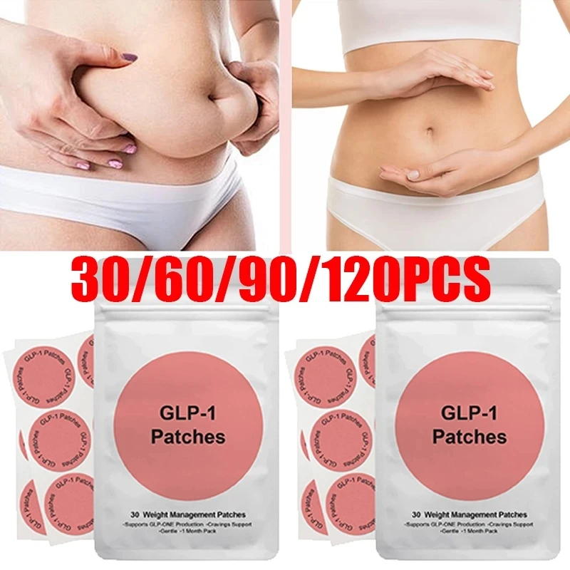 30/60/90/120PCS Parche de cuidado asistivo caliente para quemaduras suavemente y tiene un efecto adelgazante duradero que hace herramientas de belleza y salud