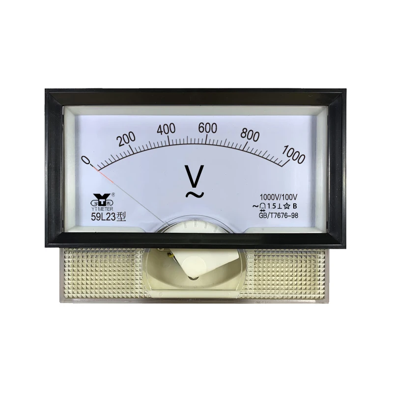 Imagem -05 - Voltímetro de Frequência Intermediária 1000v 100v 2500v 3000v Ac1000hz do Ponteiro 59l19 59l23