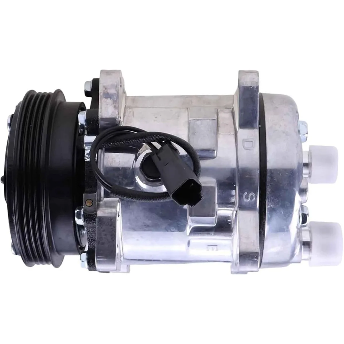 

5pk AC Compressor QP5H11-1812 QP5H111812 For Bobcat Skid Steer Loaders S550 S570 S590 S595 S630 S650 T550 T590 T595 Excavators
