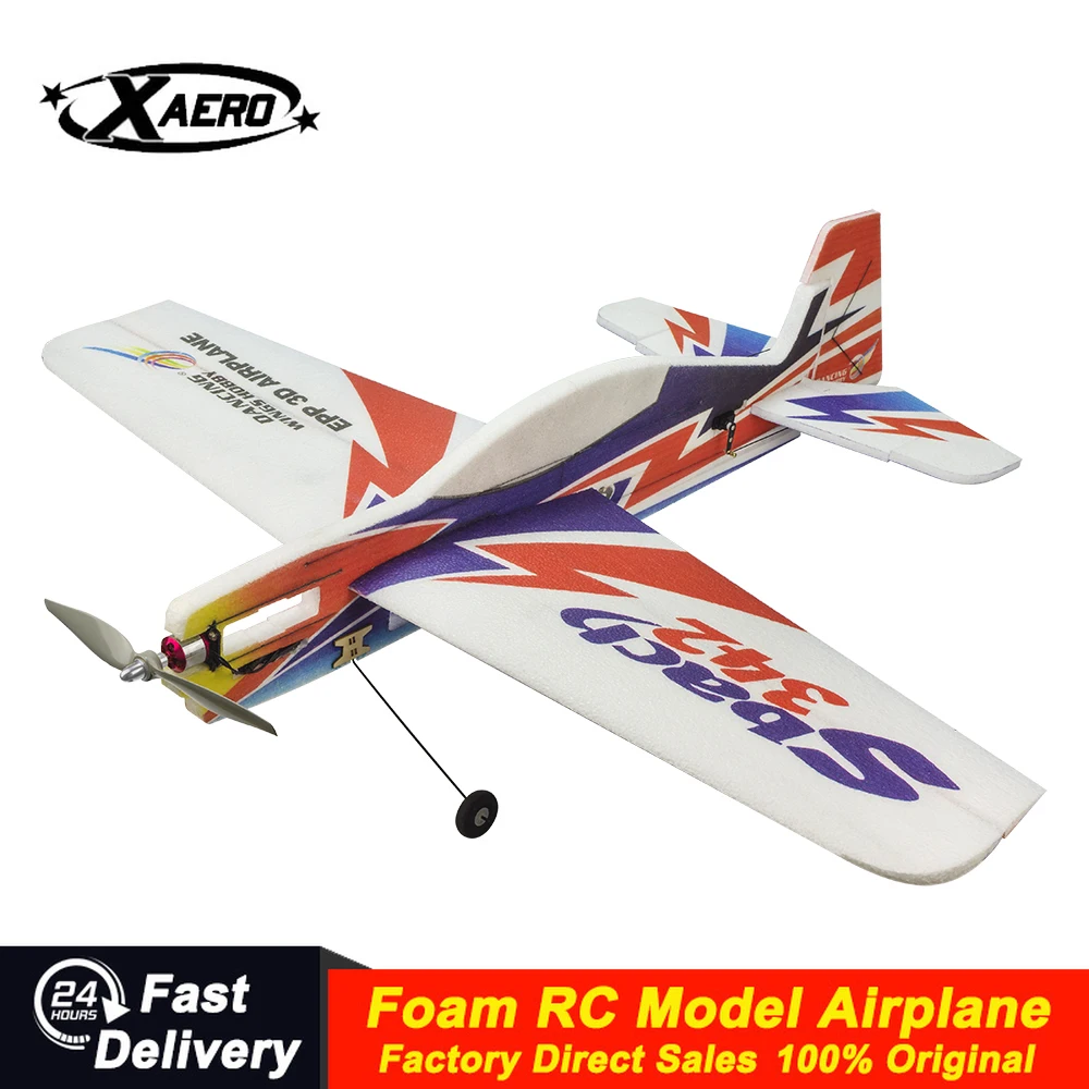 XAERO New Sbach 342 1M 3D البهلوانية طائرة مزودة بجهاز للتحكم عن بُعد EPP رغوة طائرات ثابتة الجناح للطيارين المتقدمين