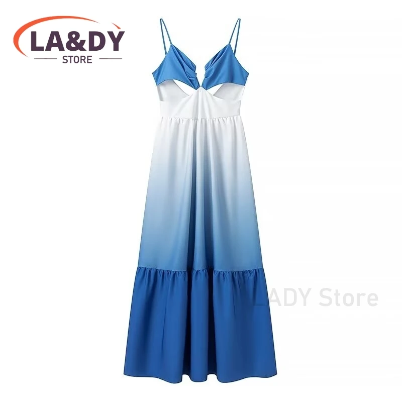 Dress Woman 2024 Summer Fashion Simplicity Temperament Sling Female Casual Sleeveless Elegance Pullover Dresses