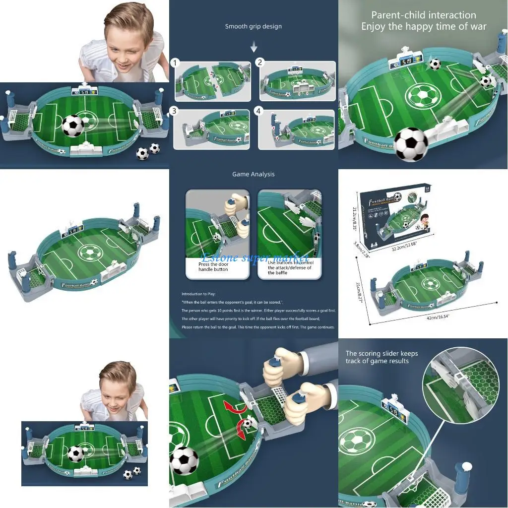 

090b игрушечная футбольная стрельба игра настольный стол