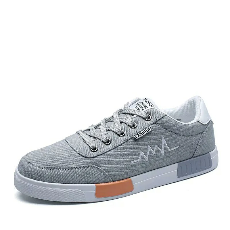 Nieuwe Herenmode Sneakers Man Canvas Schoenen Ademende Herenschoenen Casual Loafers Student Run Schoenen Man Lente Herfst