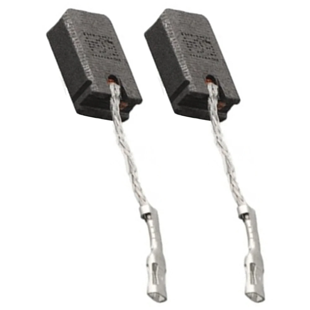 

2pcs 1607000V37 E64 Carbon Brushes Running Motors Carbon Brush For Angle Grinder GWS 12-125 1607000V37 Power Tool Access