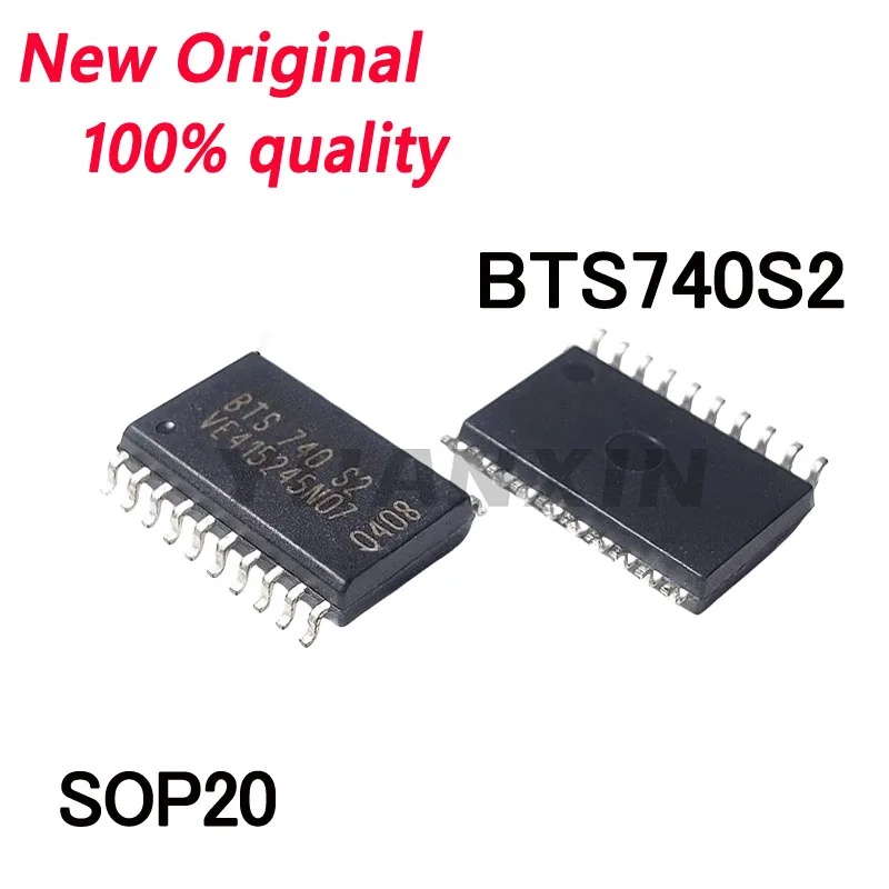 5-10/PCS New Original BTS740S2 BTS740S BTS740 SOP20 Automotive computer version of the power switch chip In Stock