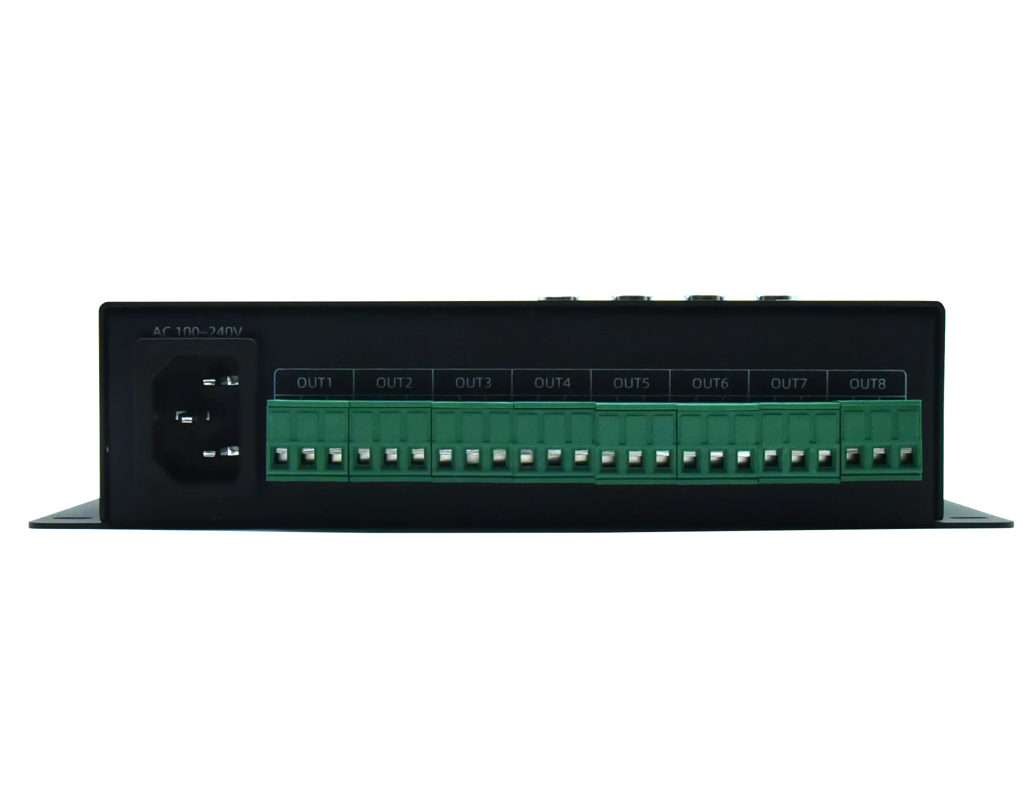 Imagem -04 - Dmx Controller para Indoor Stage Display Suporta Spi Led Light Ktv e Bar Iluminação Ativação de Som Portas Ac100v240v