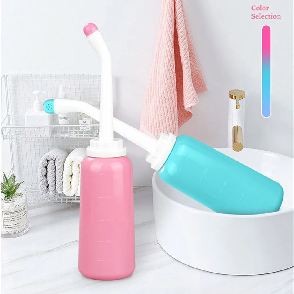 Handheld Wash Ass Nozzle Portable Wash Ass Spray Handheld Pregnant Women Baby Travel Clean The Nozzle Baby Cleaning Water Bottle