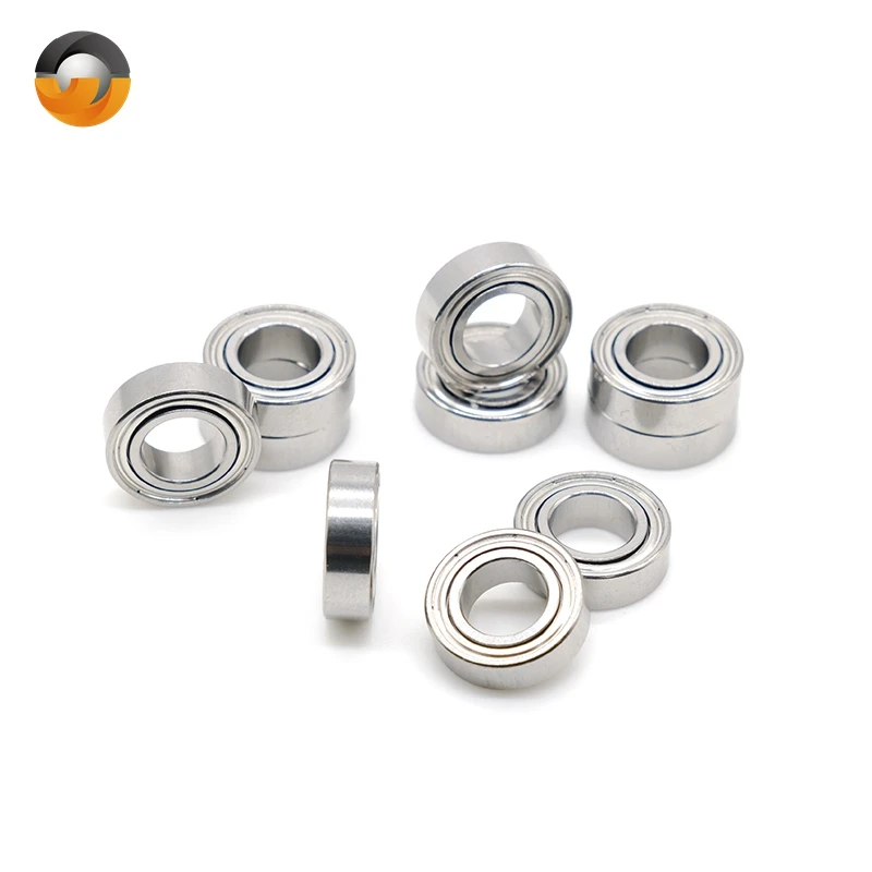 10PCS SMR137ZZ Miniature Stainless Steel Bearing ABEC-7 7X13X4 mm Deep groove Ball Bearings SMR137 / L-1370 ZZ