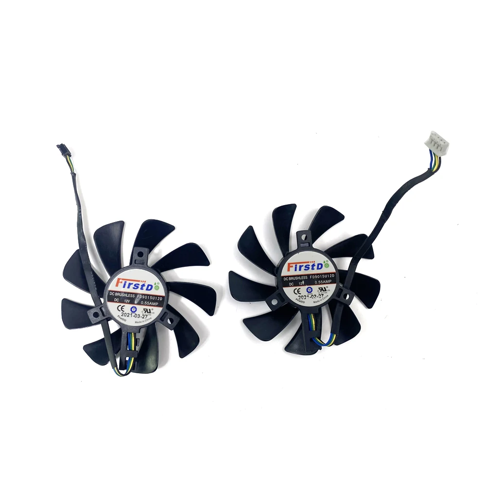 Cooling Fan FD9015U12D 0.55A 85MM 4PIN RTX3070 GPU FAN For Lenovo OEM NVIDIA RTX 3070 Graphics Card Fans