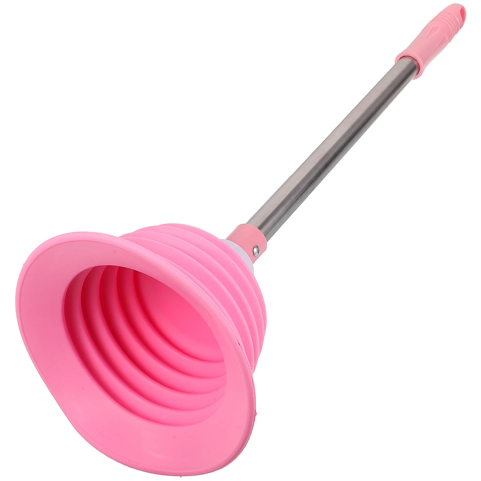 

Heavy Duty Toilet Plunger Pvc Material Durable Multi-Use Bathroom Cleaning Tool For Home Office Hotel Sink Drain Unclogger Clog