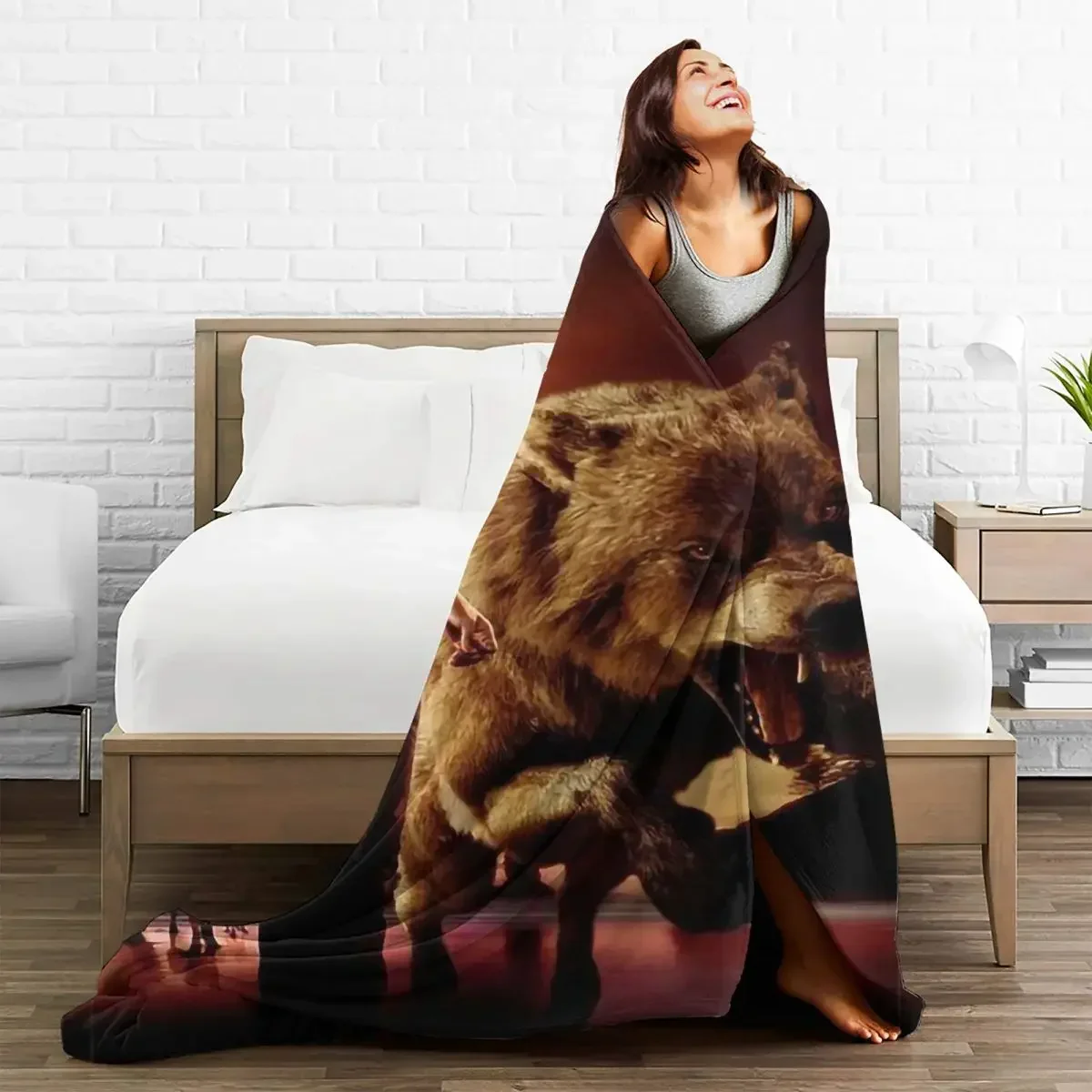 Blankets Coral Fleece Plush Decoration The Twilight Saga Movie Portable Throw Blanket for Bed Outdoor
