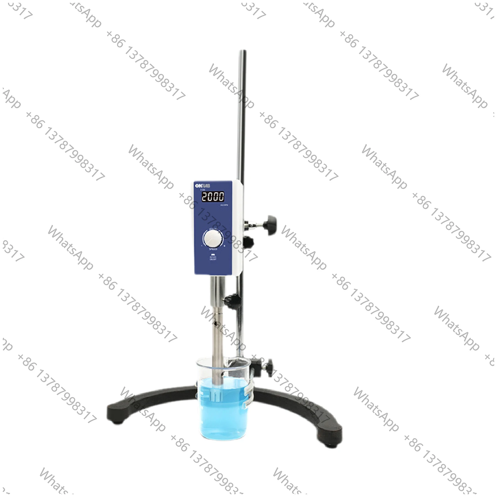 D-200 High Shear Lab Homogenizer Emulsifying Mixer 20–1200ml Laboratory Disperser High Speed Emulsifier for Liquid