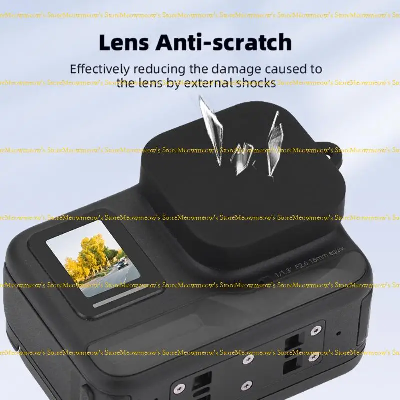 W91A 카메라를위한 오프 보호기에서 쉬운 카메라 커버 충격 흡수