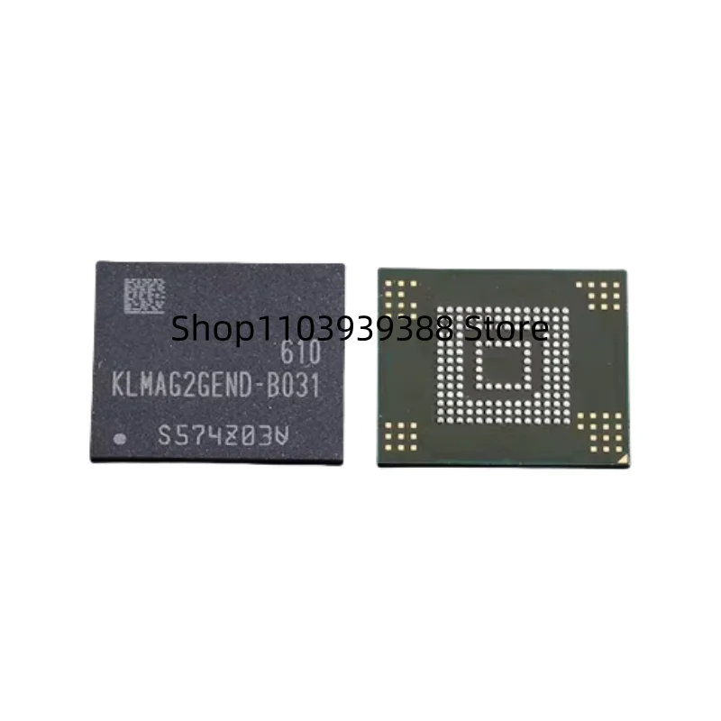 

5-10pcs 100% New Original KLMAG2GEND-B031 KLMAG2GEND B031 16GB BGA-153 EMMC Memory IC chip