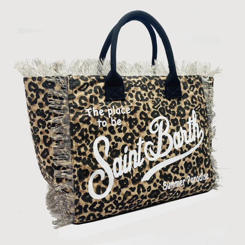 Saint Barth Handbag High Quality Comfortable Fashion Large Capacity Casual Travel Women\'s Bag New Ger Handmade Tassel Handbags