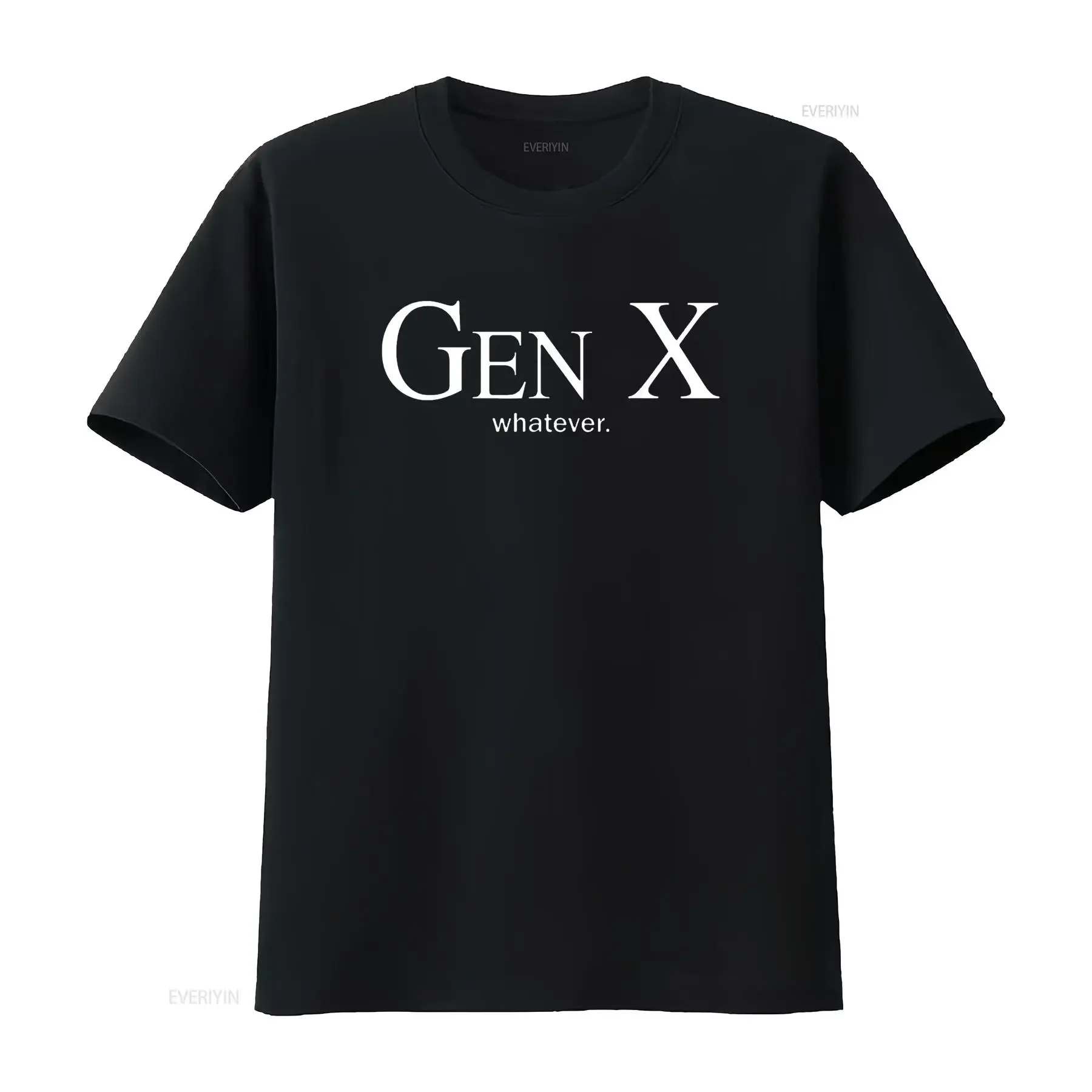 Gen X Whatever T Shirt Funny Saying Quote For Women vintage Washed Versatile Slightly Casual Unisex Soft Top For Everyday Wear