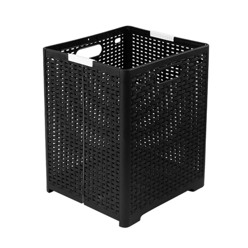 

Dirty Clothes Storage Basket Toys Grid Organizer Basket Collapsible Large Laundry Hamper Waterproof Laundry Basket