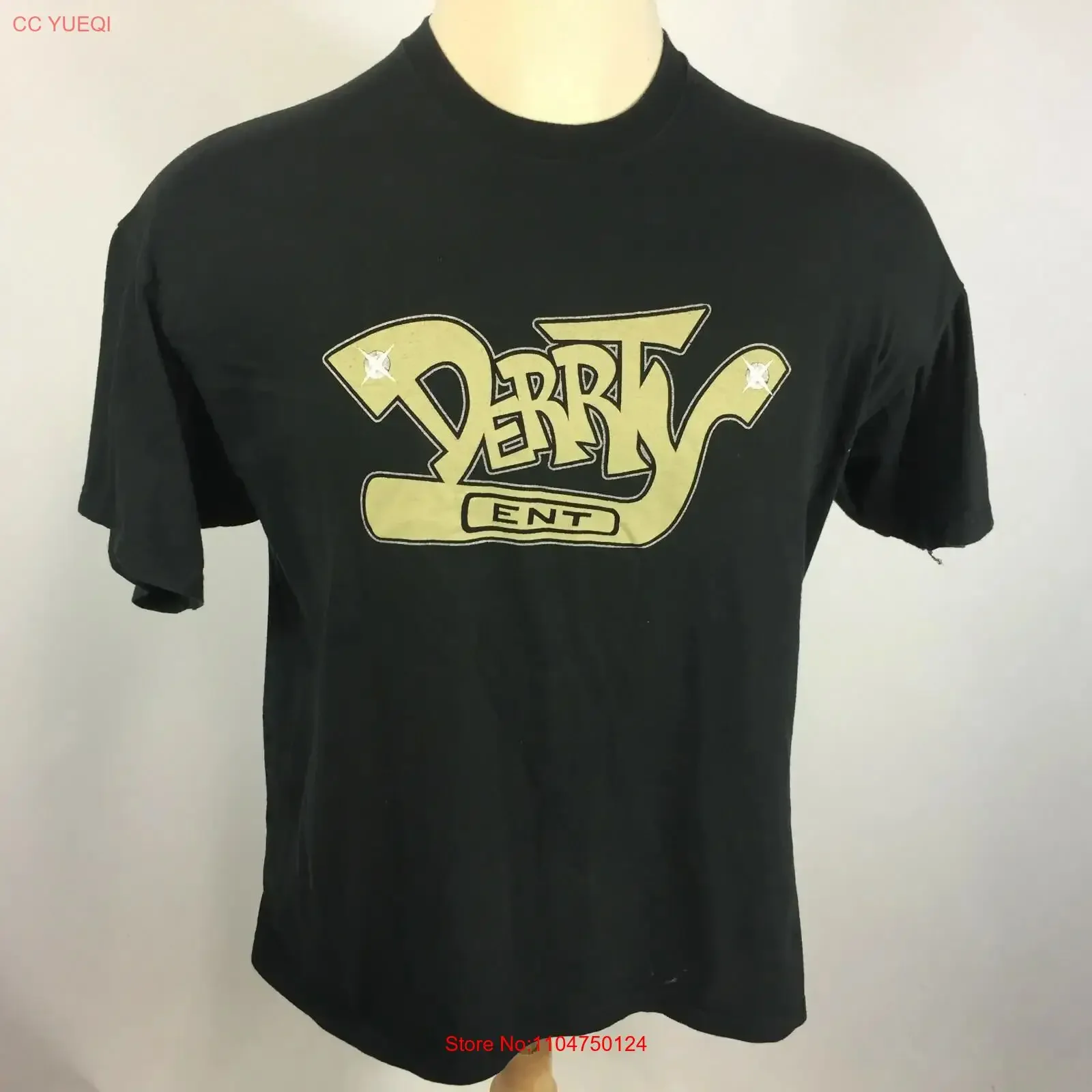 Vintage Nelly Country Grammer Tour Concert Promo Rap Hip Hop T Shirt Derrty ENT vintage Washed homme graphic Stretched