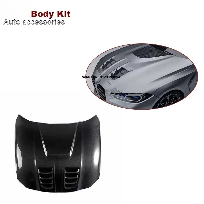 

Для M3 G80 M4 G82 2021+ Комплект автозапчастей для тюнинга: Новая крышка впускного клапана двигателя в стиле C-SL из углеродного волокна