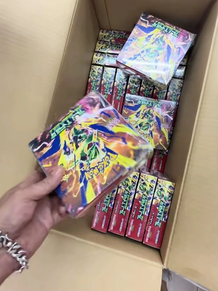 Original Traditionelle Chinesische Pokemon MEGA M6F Rayquaza EX Emerald Storm Booster Box PTCG Sammelkartenspiel Geschenkbox