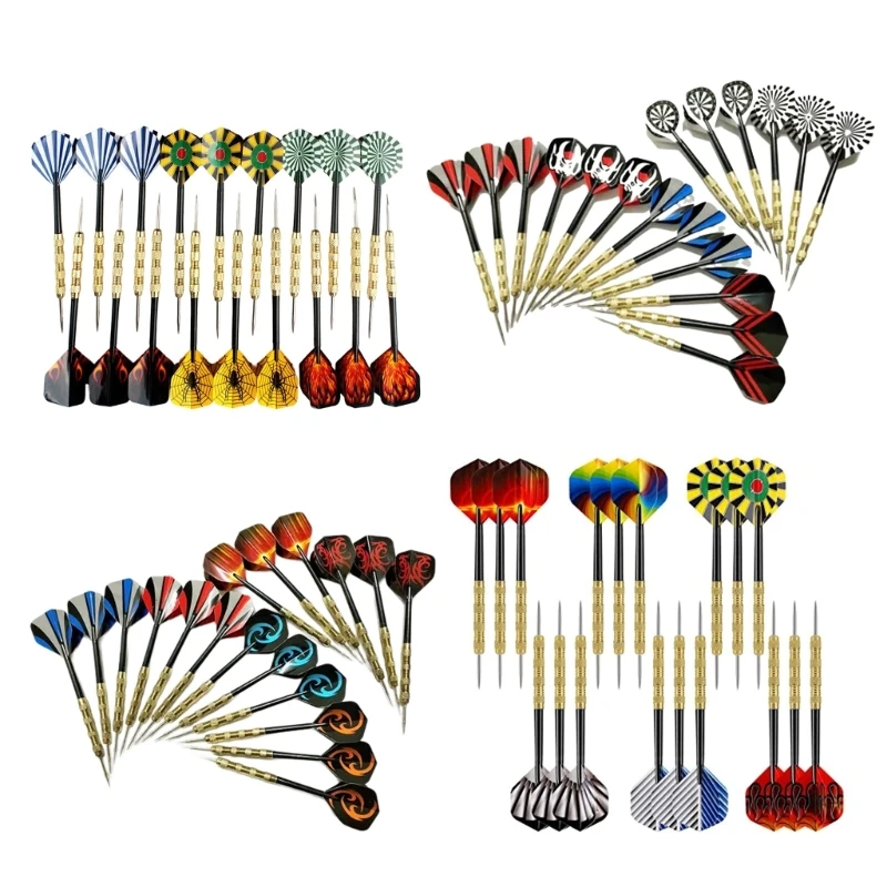 18Pcs Professional Steel Tip 20Grams Set Precisions Balanced Metal for Dartboards Game Part Easy to Use