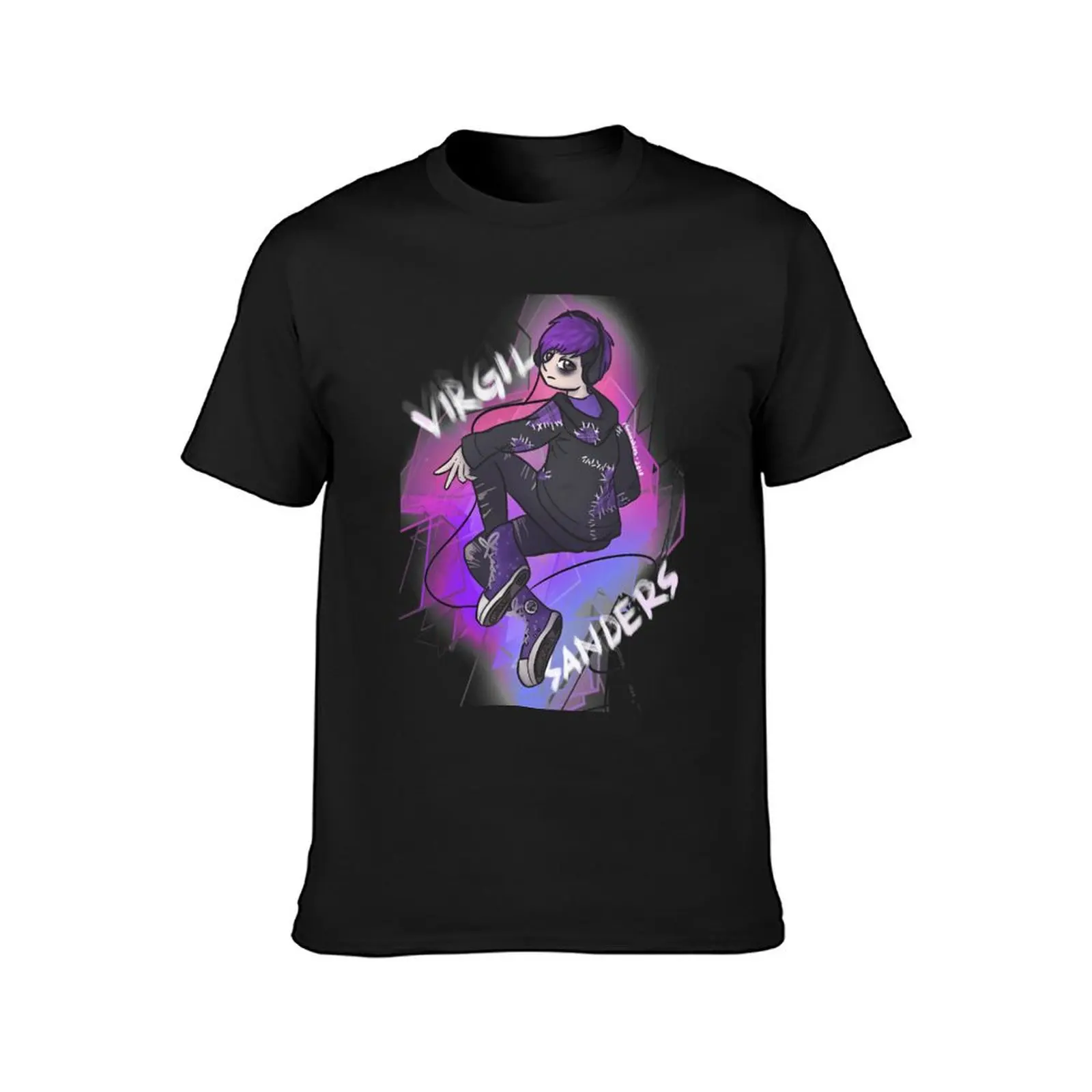 Virgil Sanders T-Shirt anime clothes plus sizes T-shirt men