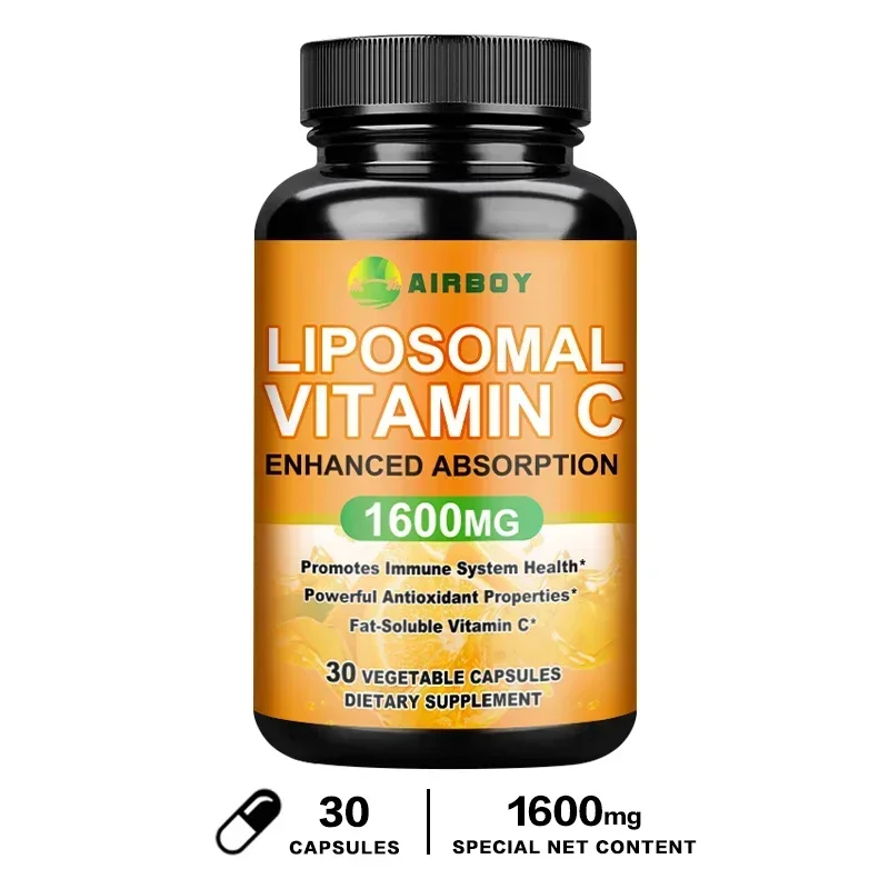 Liposomal Vitamin C -  Immune Support, Promotes Collagen Production, Promote Fat dissolving, Antioxidant