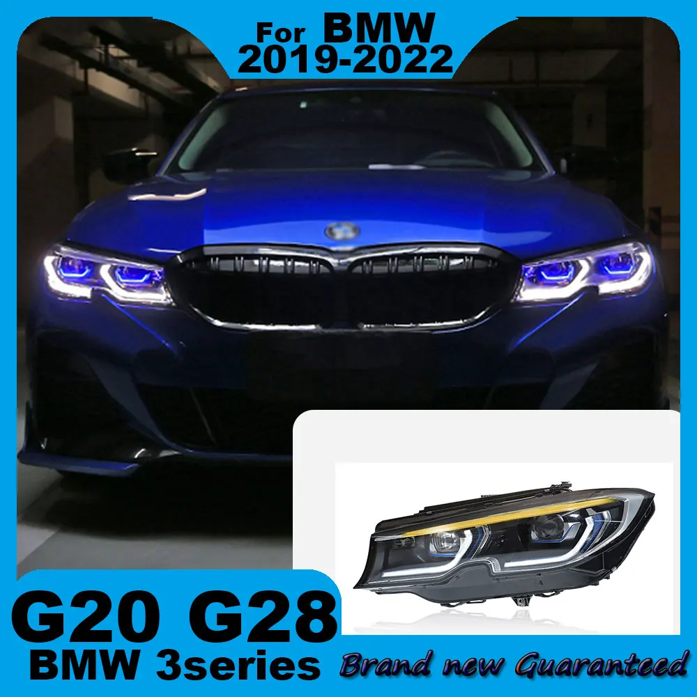 

Car Headlight For BMW 3 Series G20 G28 2019-2022 318i 320i 325i 330i LED Laser lens headlight Automotive Xenon lamp Accessories