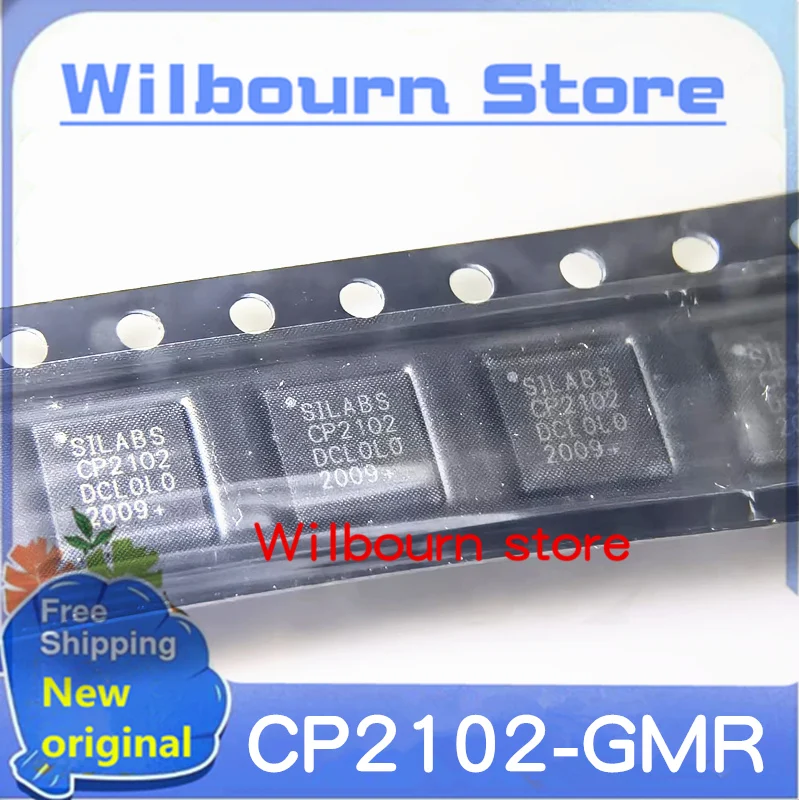 

Brand new inventory 5PCS~50PCS/LOT CP2102 CP2102-GM CP2102-GMR QFN28 USB to UART bridge controller chip