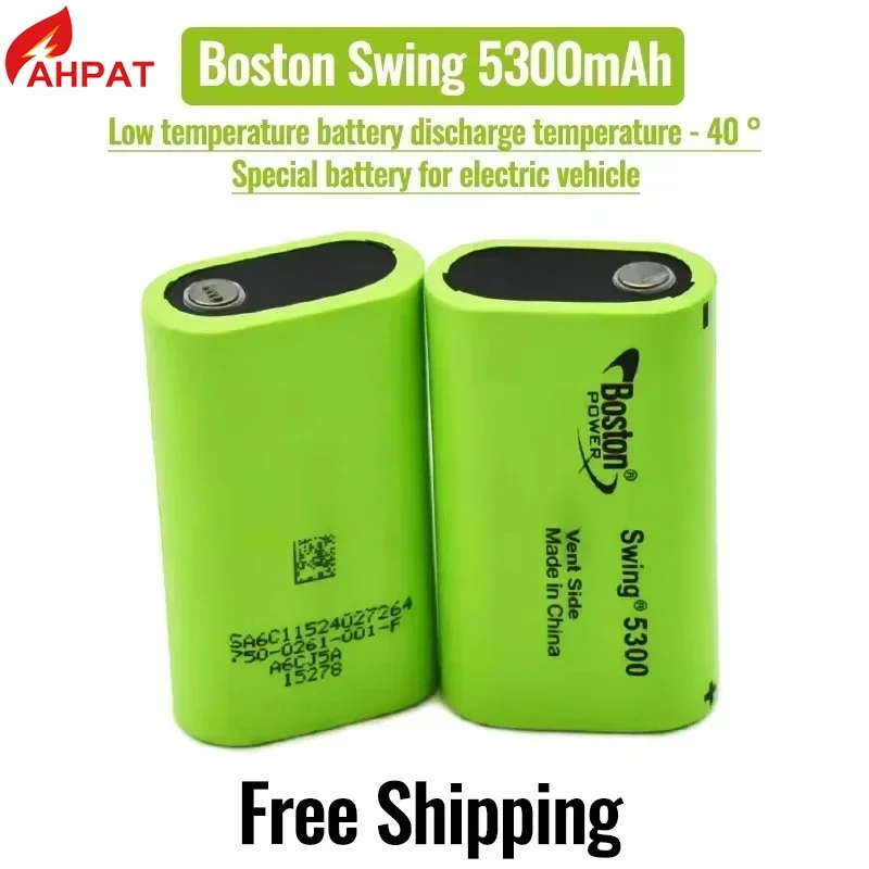 5300mAh 3.7V New Original Battery For BOSTON POWER SWING 5300 Low Temperature Fuel Lithium Batteries Cell 13A Discharge #3
