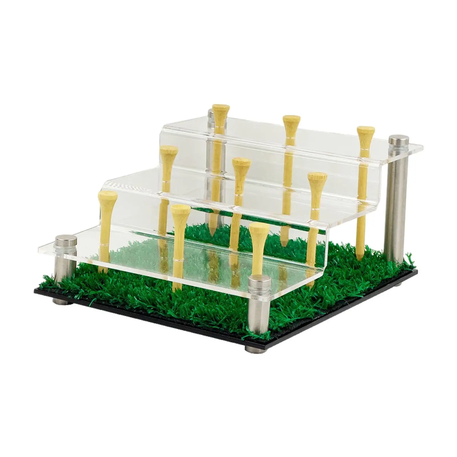 Golf Ball Display Rack Ornament Golf Holder for Desktop Living Room Bedroom