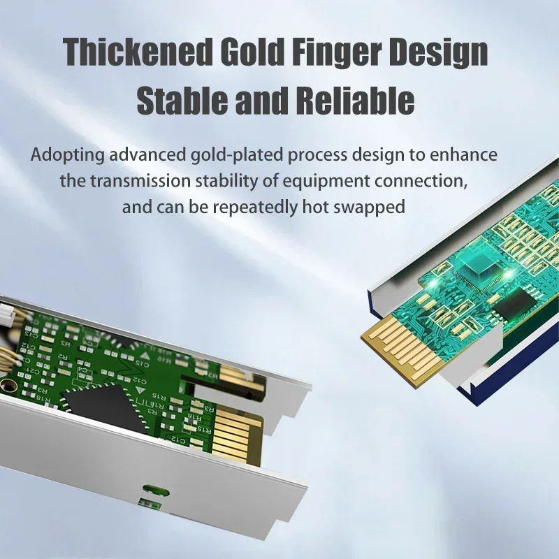 LC Optical Fiber Module, Single 20km, 1310nm, INTEL, Cisco, Mikrotik, Huawei, Extreme Switch, Full Compatible, 1.25G, RJ45
