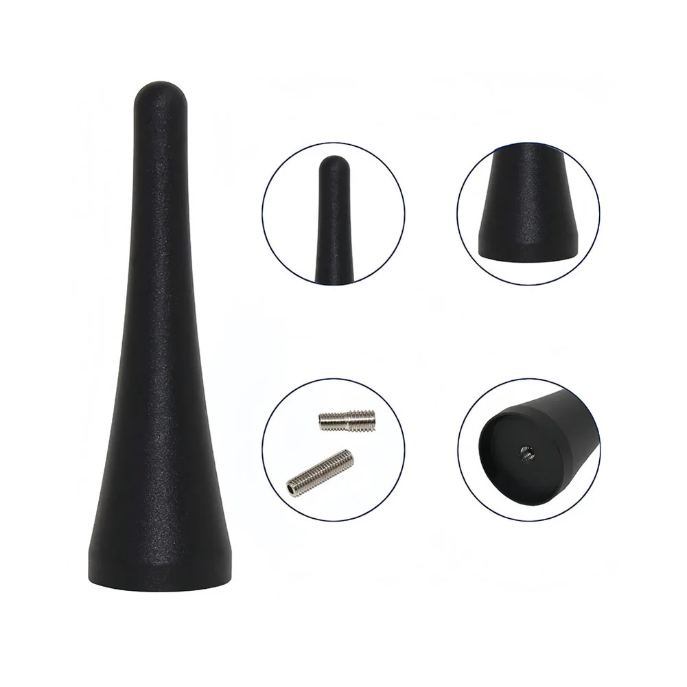 Vehicle Radio Antenna Short Car Antenna High Strength Construction Lightweight Design Sleek Profile For Daily Driving