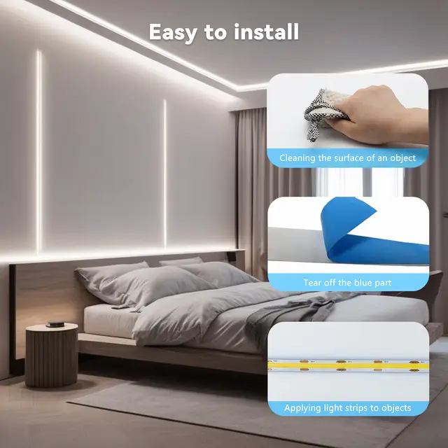 סטריפ LED למנורות COB עם מגע, תמונה 5