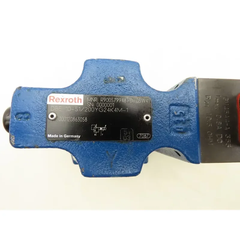 DBE 10-51 200YG24K4M-1 Proportional Relief Valve for Factory Hydraulic Pressure Regulation