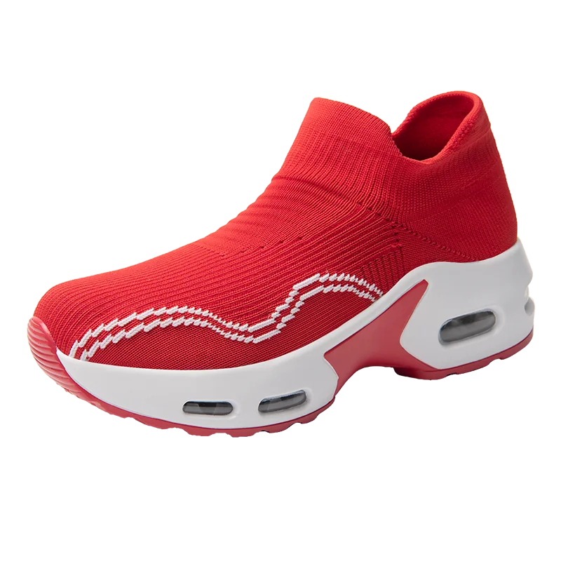 

Женские весенне-летние дышащие лоферы, модная повседневная спортивная обувь большого размера, прогулочная обувь, увеличивающая рост.