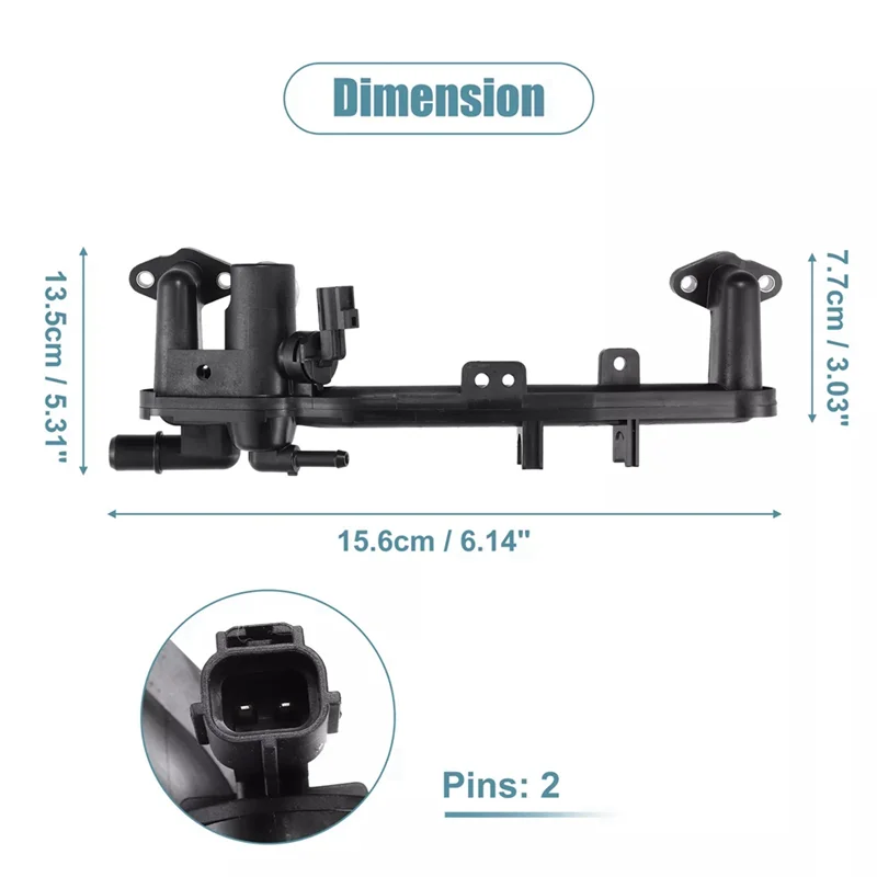 LR100040 Car Coolant Water Heater Pipe With Sensor For Land Rover Range Rover LR186834